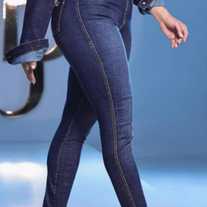 Calça Jeans Cós Largo Azul Escuro