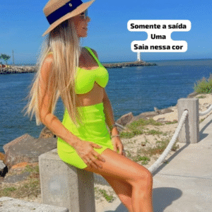 Saída Eden Amarelo Neon