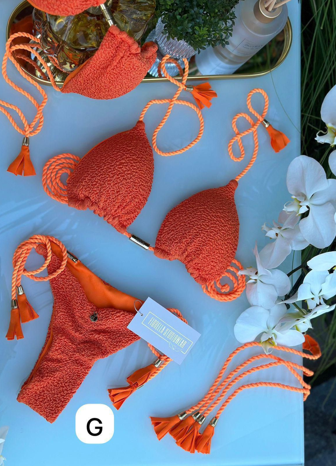 Biquíni Geovanela Laranja  Energia e Estilo para o Verão